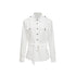 itsdinn_White_Padded_Shoulder_Multi_Pocket_Metal_Buttons_Women&