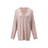itsdinn_Wooden_Button_Henley_V_Drop_Shoulder_Women&
