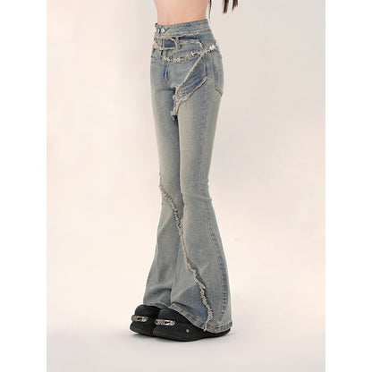 kelly_kitty_American_Narrow_Cut_Frayed_Hem_Slim_Fit_Women&