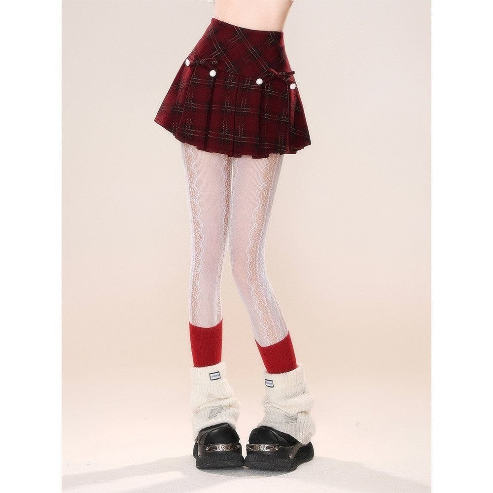 kelly_kitty_American_Plaid_Tartan_A_Line_Slimming_Pleated_Women&