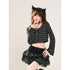 kelly_kitty_American_Retro_Striped_Hooded_Long_Sleeve_Lace_Women&