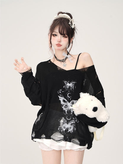 kelly kitty Animal Print Long Sleeve Women&