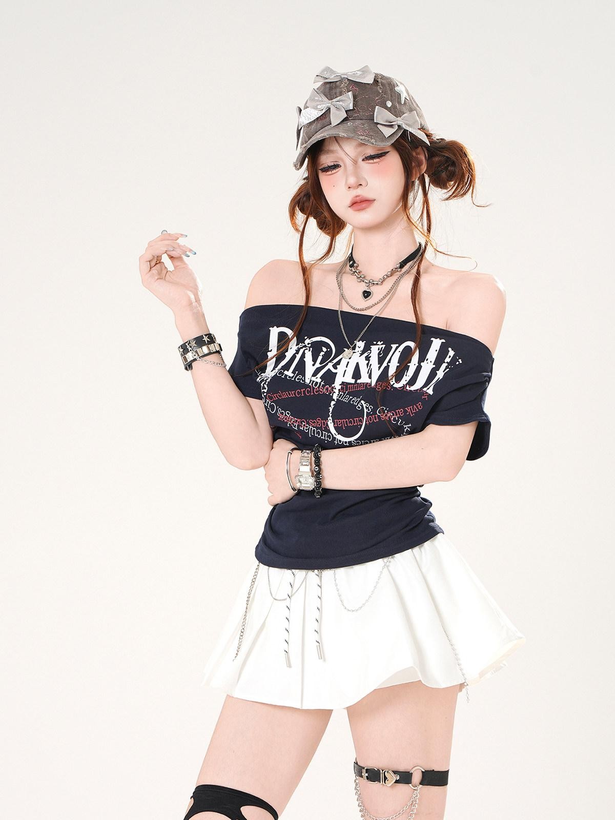 kelly kitty Arcade Gamer Print American Chic Cinched Waist Women&