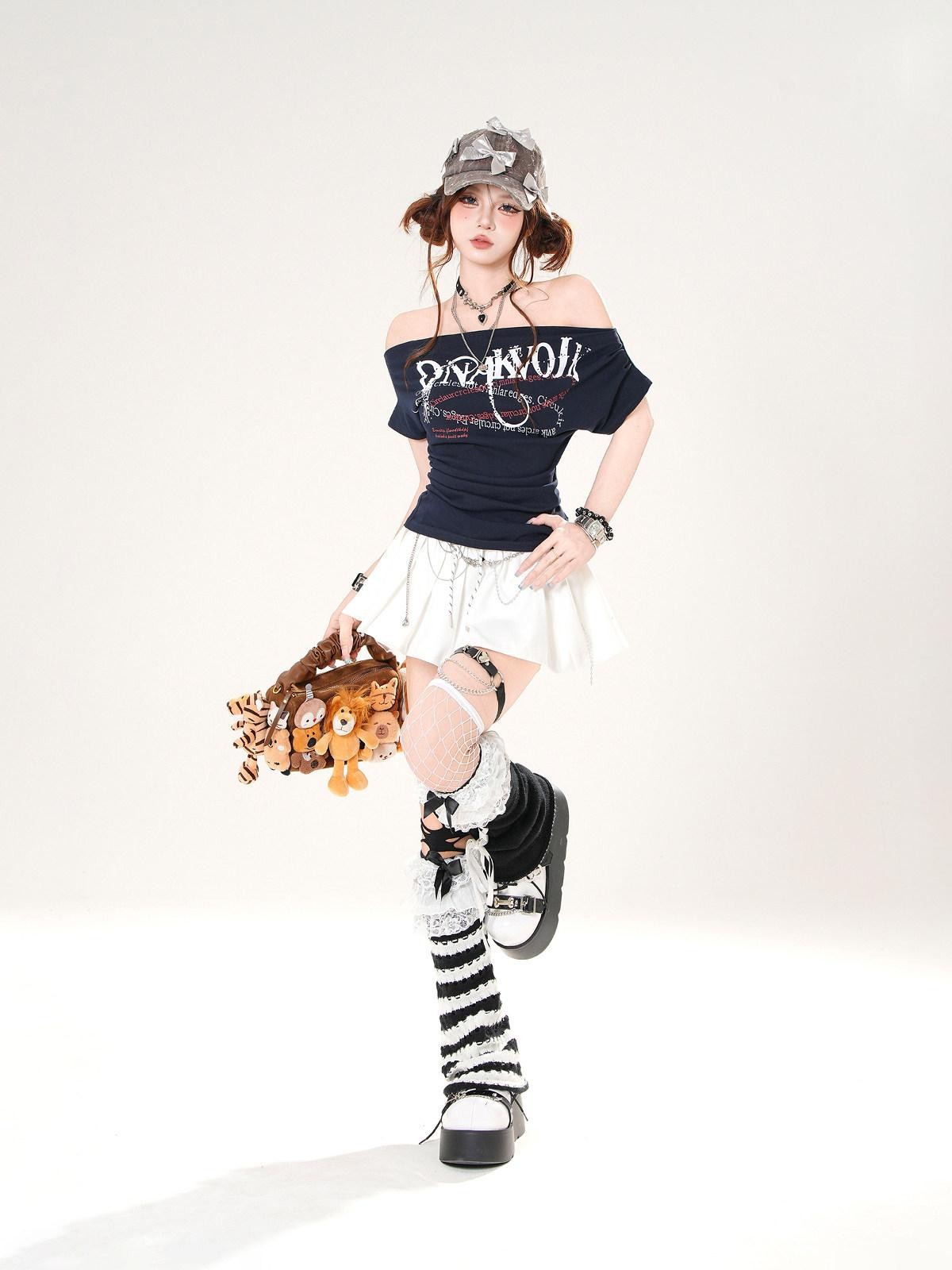 kelly kitty Arcade Gamer Print American Chic Cinched Waist Women&