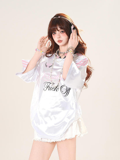 kelly kitty Artistic Lace Patchwork V-neck Women&