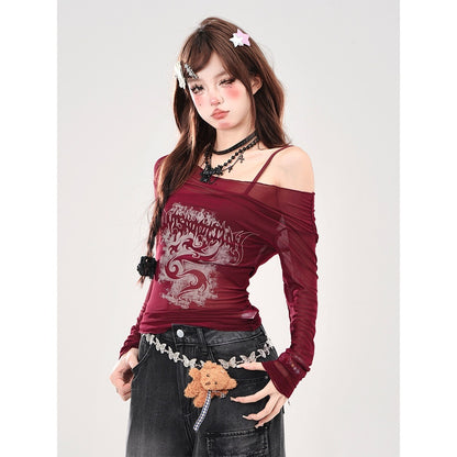 kelly_kitty_Black_Off_Shoulder_Two_Piece_Uv_Women&