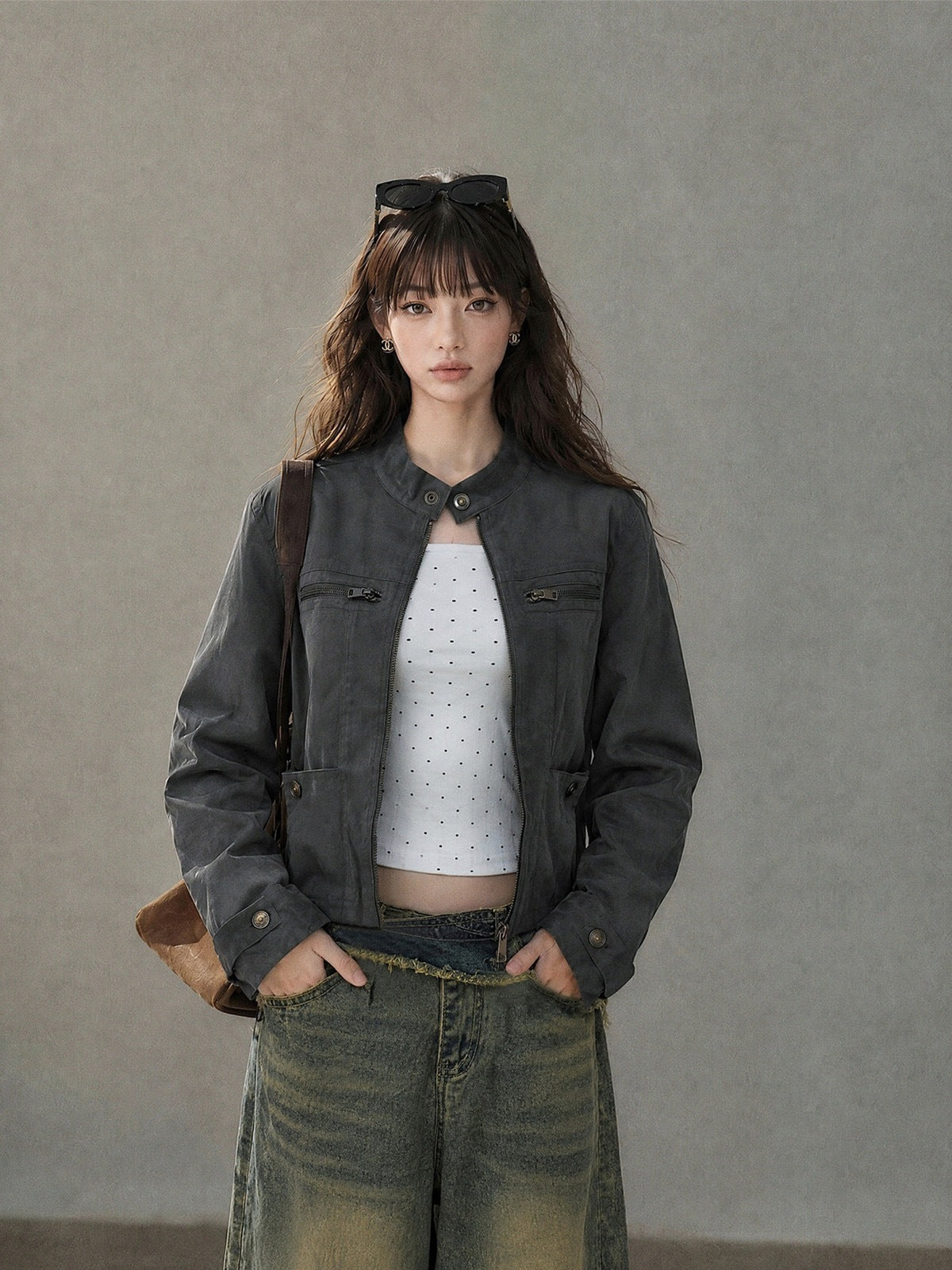 kelly_kitty_Cropped_Zippered_Slim_Fit_Moto_Edgy_Women&