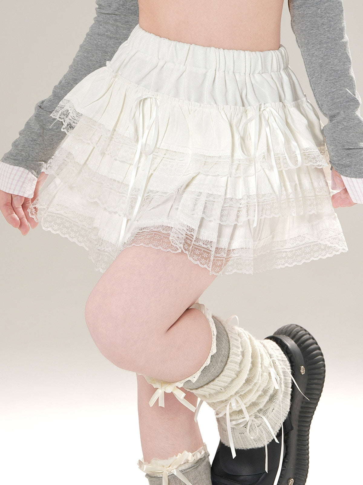 kelly_kitty_French_High_Waist_A_Line_Women&