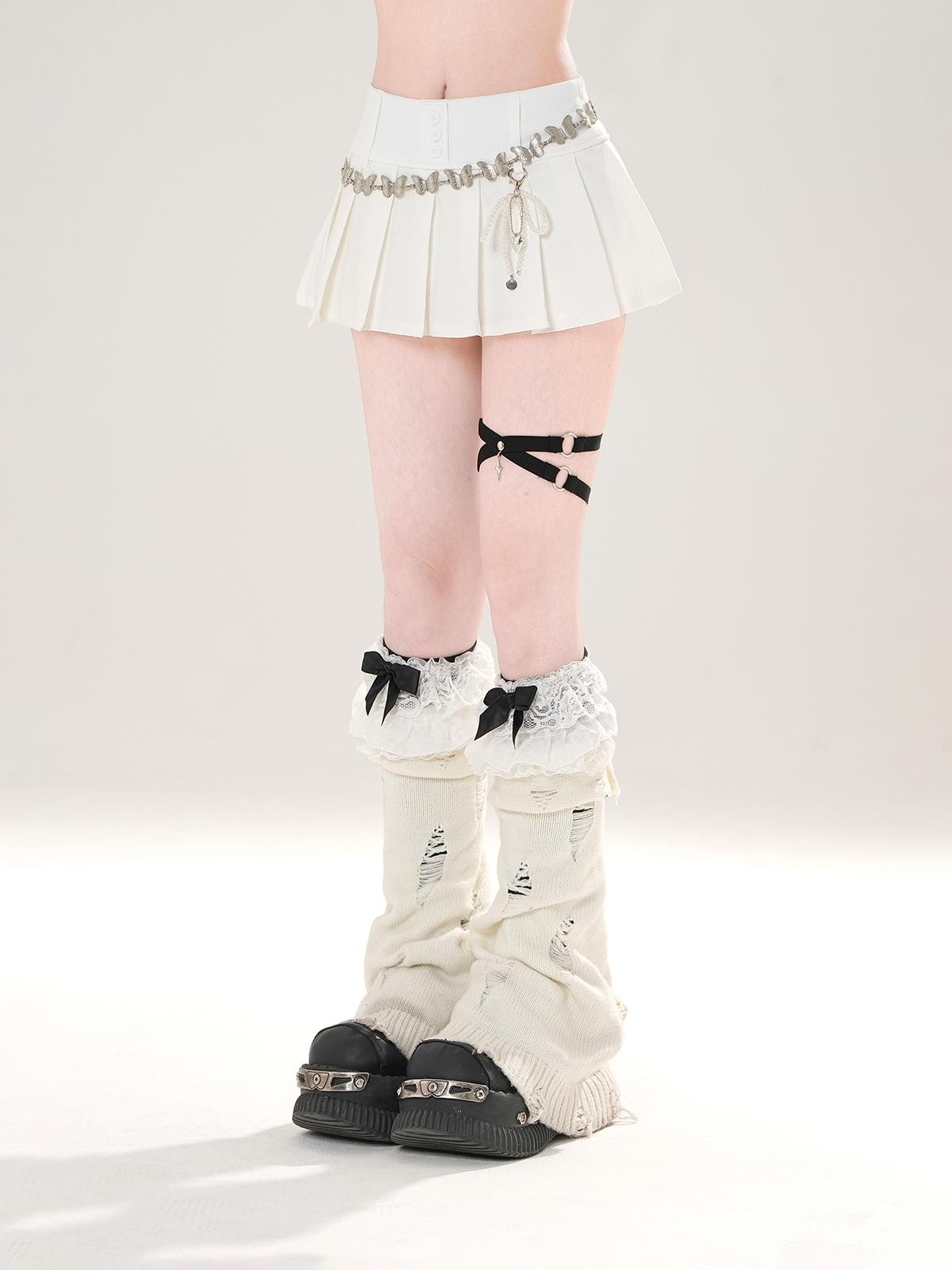 kelly kitty Korean Model Proportion Pleated A Line Puff Women&