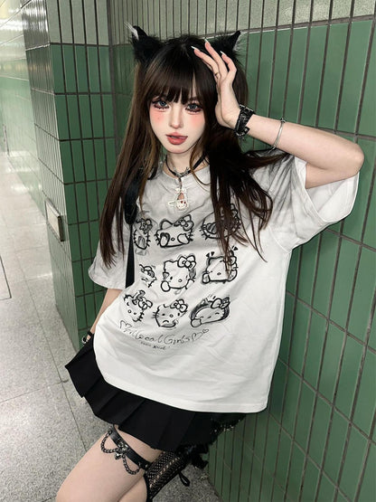 kelly kitty Korean Straight Shoulder Slimming Women&