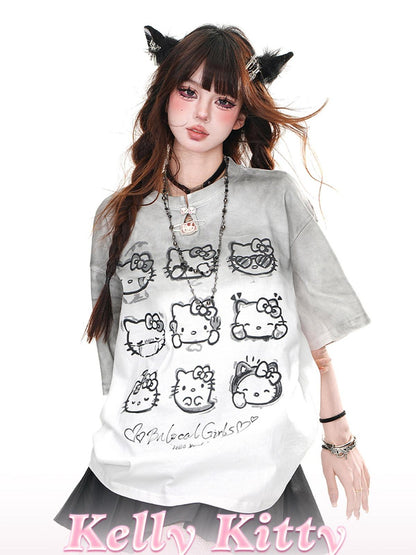 kelly kitty Korean Straight Shoulder Slimming Women&