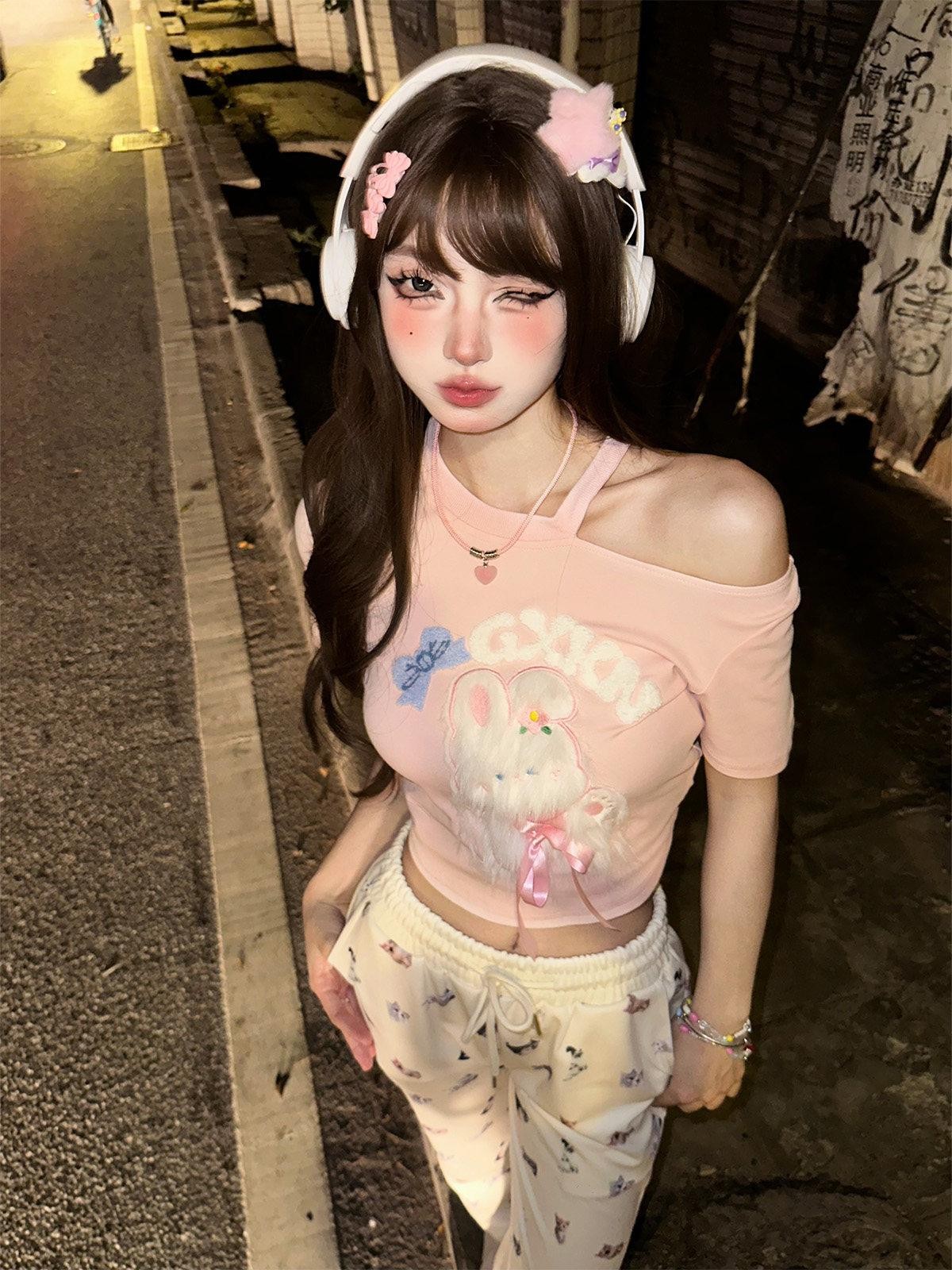 kelly kitty Leg Lengthening Slimming Elastic Drawstring Waist Women&