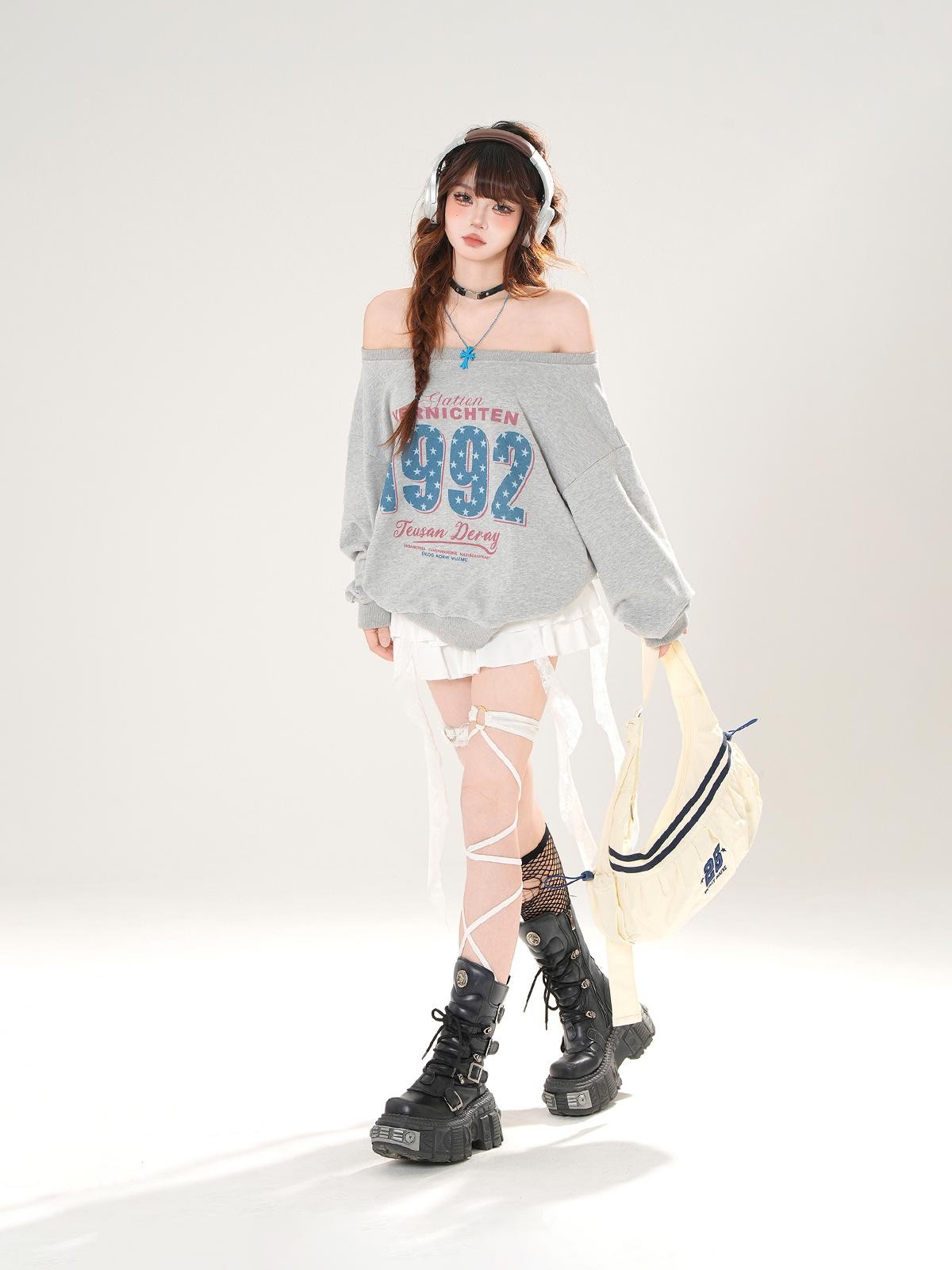 kelly kitty Leggy Lace Mid Waist Casual Standard Women&