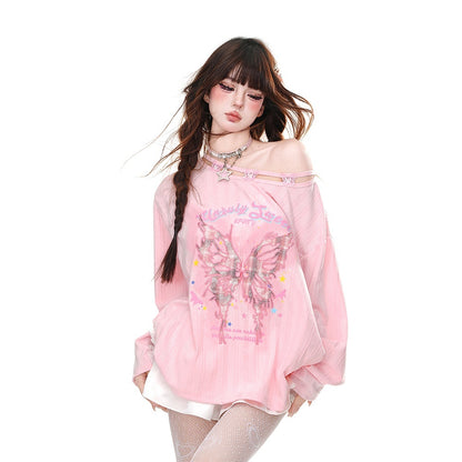 kelly_kitty_Moisture_Wicking_Butterfly_Bow_Print_Women&