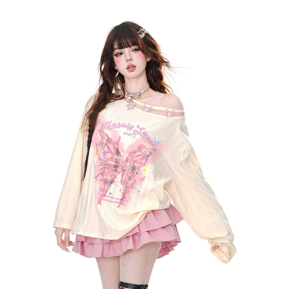 kelly_kitty_Moisture_Wicking_Butterfly_Bow_Print_Women&