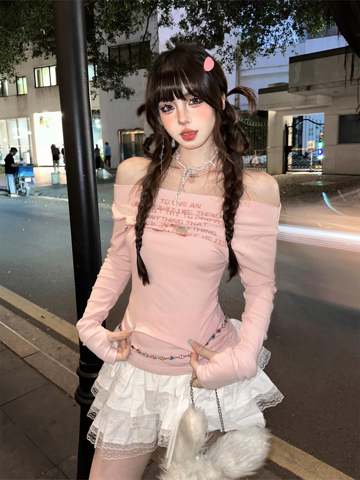 kelly kitty Pastel Palette Off Shoulder Cinched Waist Slim Fit Women&