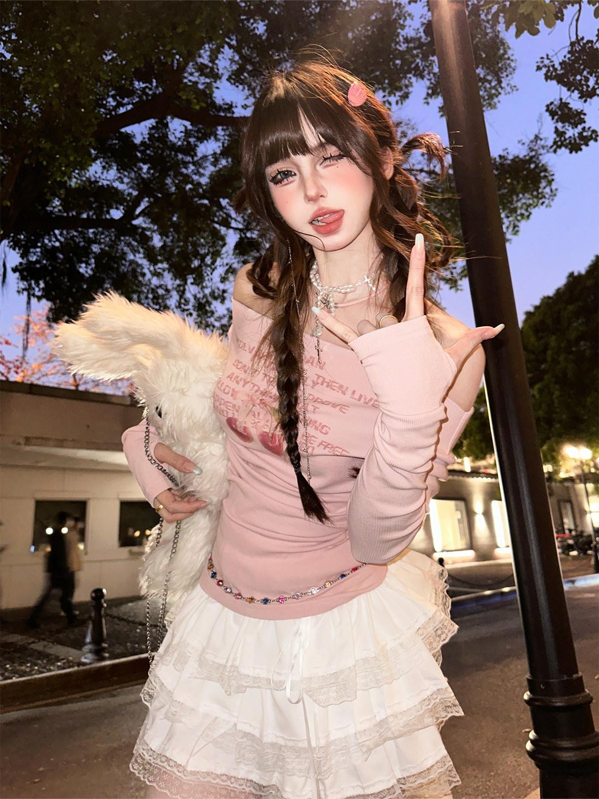 kelly kitty Pastel Palette Off Shoulder Cinched Waist Slim Fit Women&