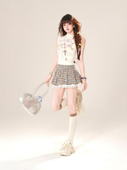 kelly kitty Sexy Spaghetti Strap Drawstring Cropped Slimming Women&