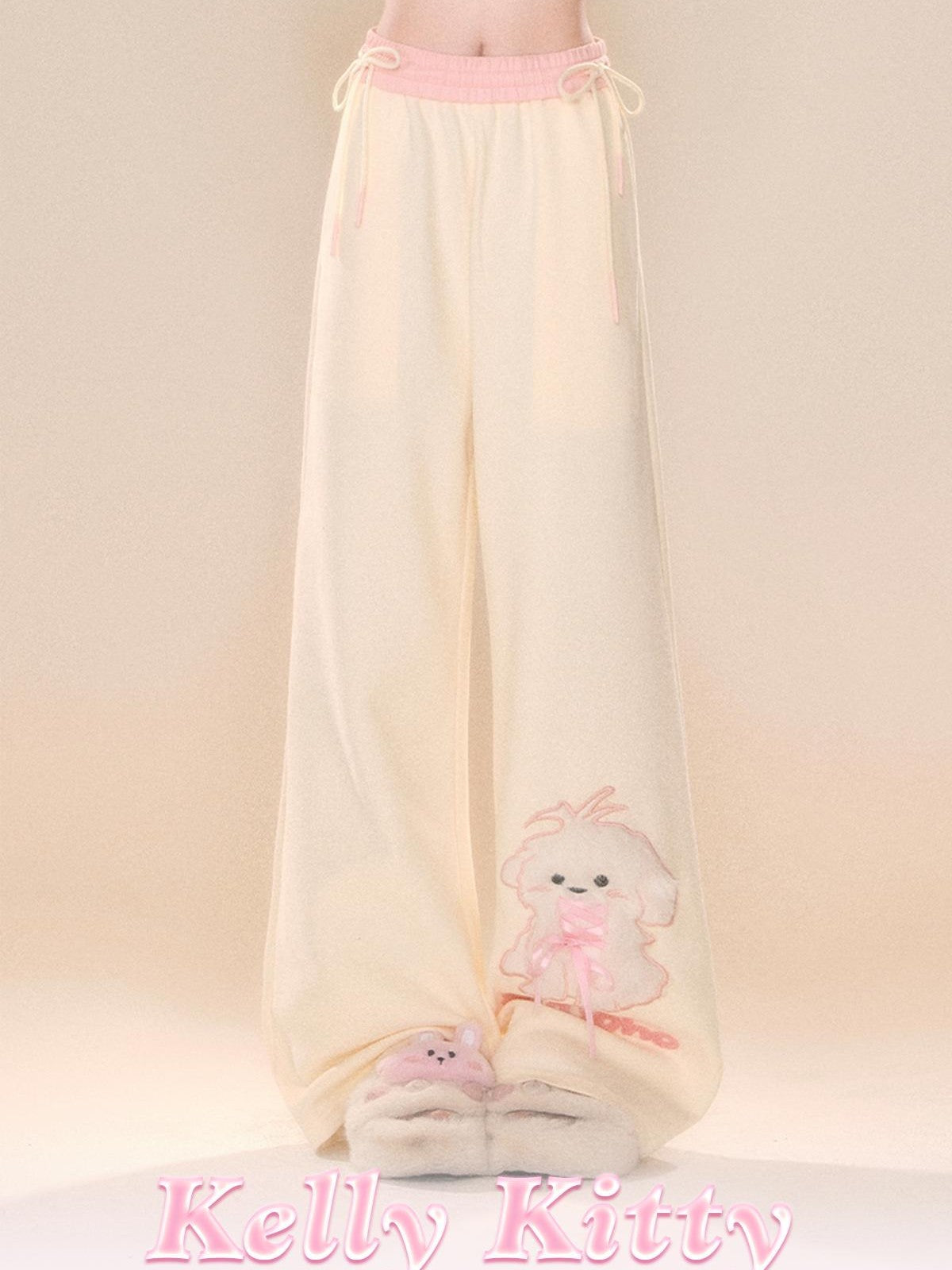 kelly kitty Soft Mousse Languid Button Waist Women&