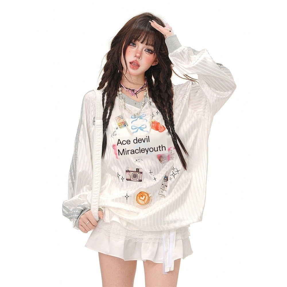 kelly_kitty_Sweet_Relaxed_Colorblock_Plaid_Women&