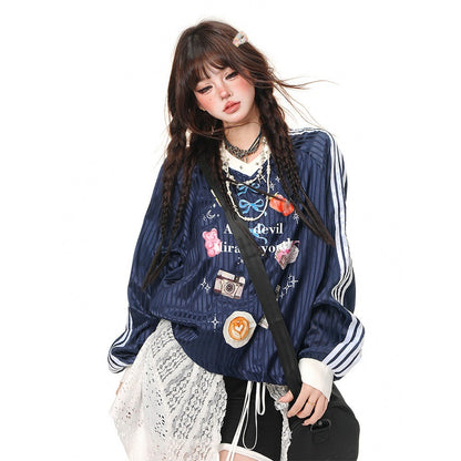 kelly_kitty_Sweet_Relaxed_Colorblock_Plaid_Women&