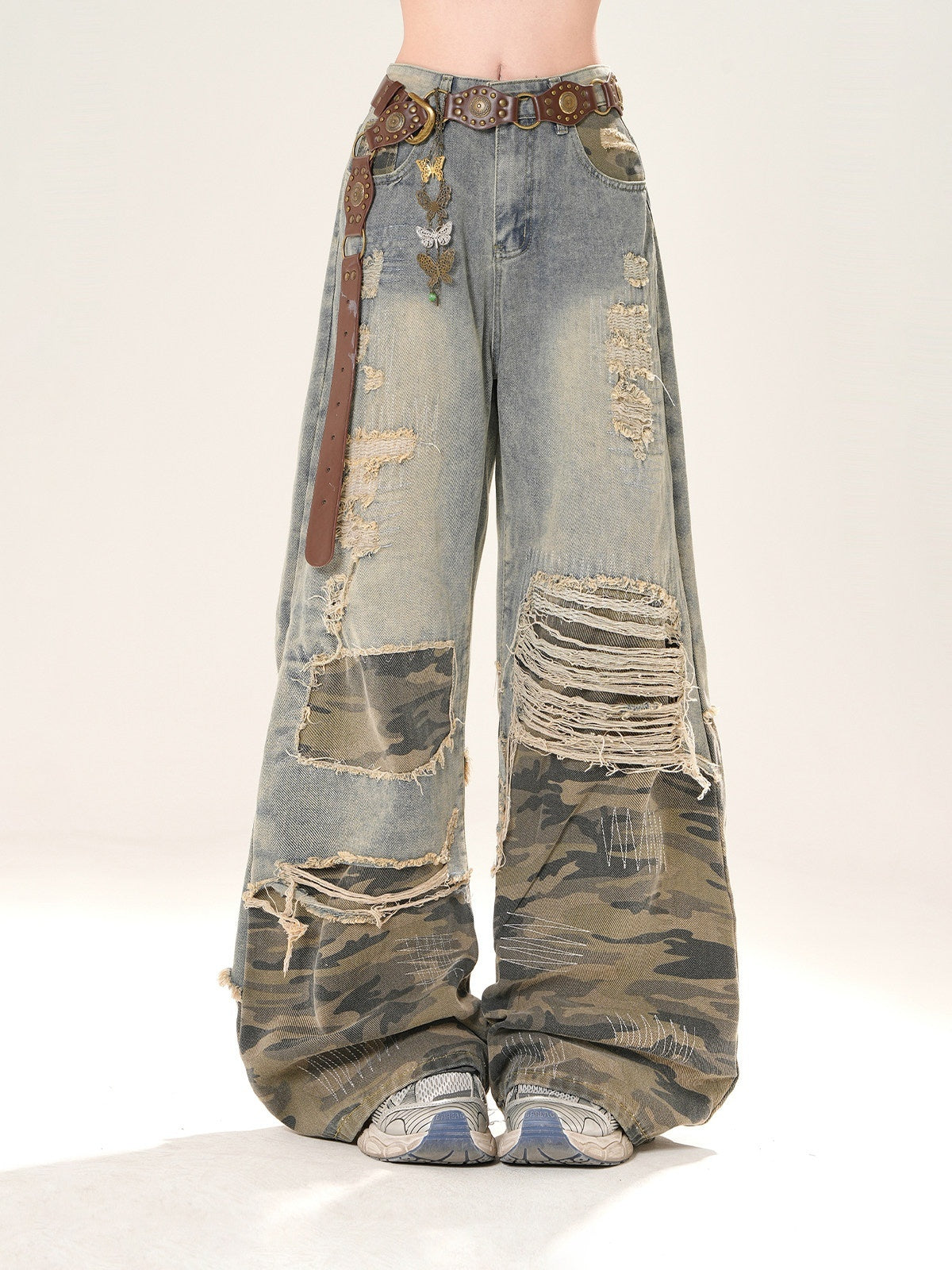 kelly_kitty_Sydney_Street_Distressed_Camouflage_Ripped_Women&