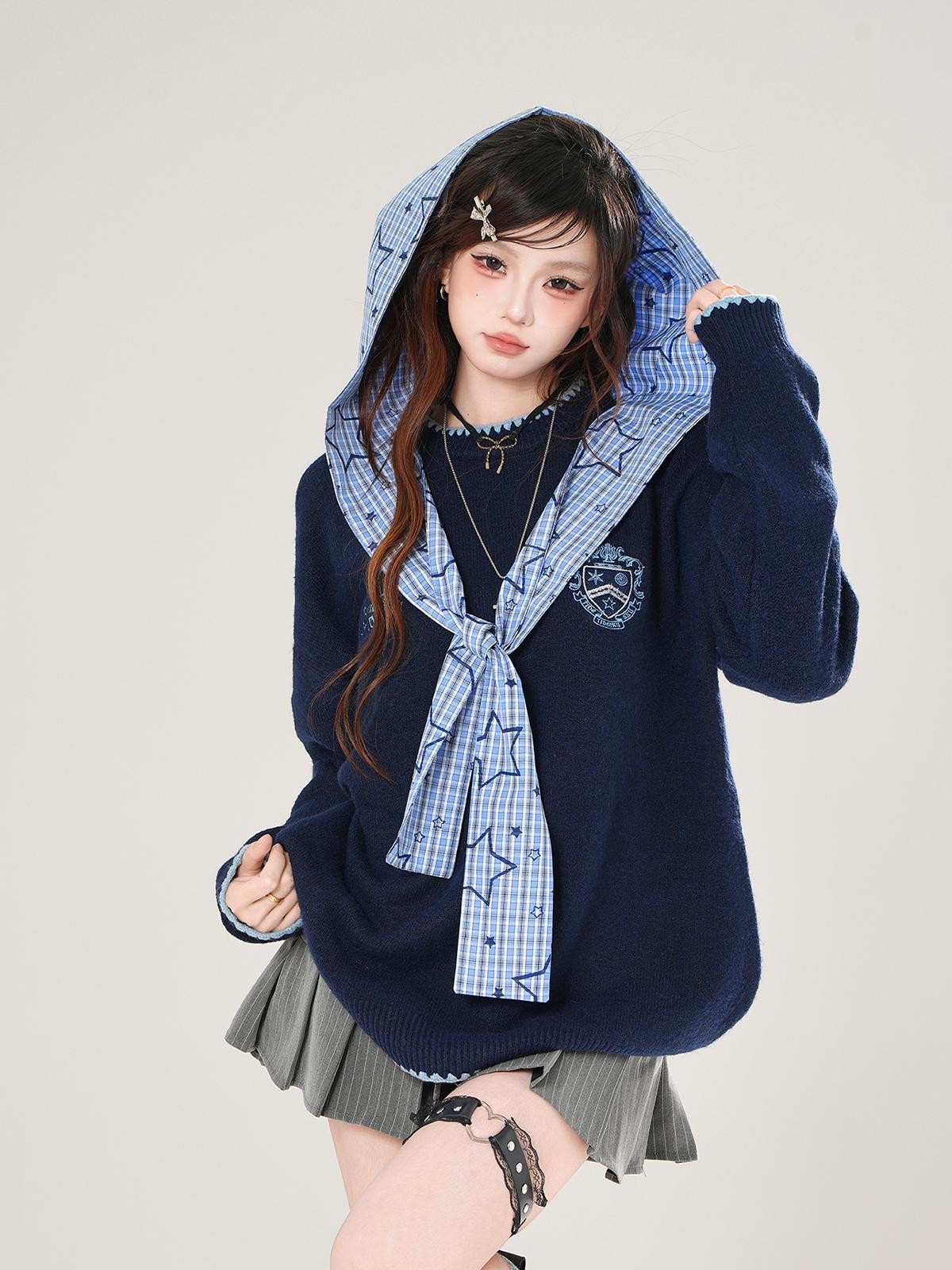 kelly kitty Textured Aran Knit Irish Style Women&