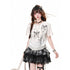 kelly_kitty_White_Butterfly_Lace_Square_Shoulder_Slim_Fit_Women&