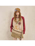 Ocean Floating Cat Print Oversized Tee