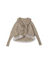 MOMSYCAN FOX LINE Lazy Batwing Sleeve Dual Wear Wool Blend Cardigan