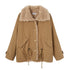 DIDDI MODA Cozy Fleece Bomber Jacket