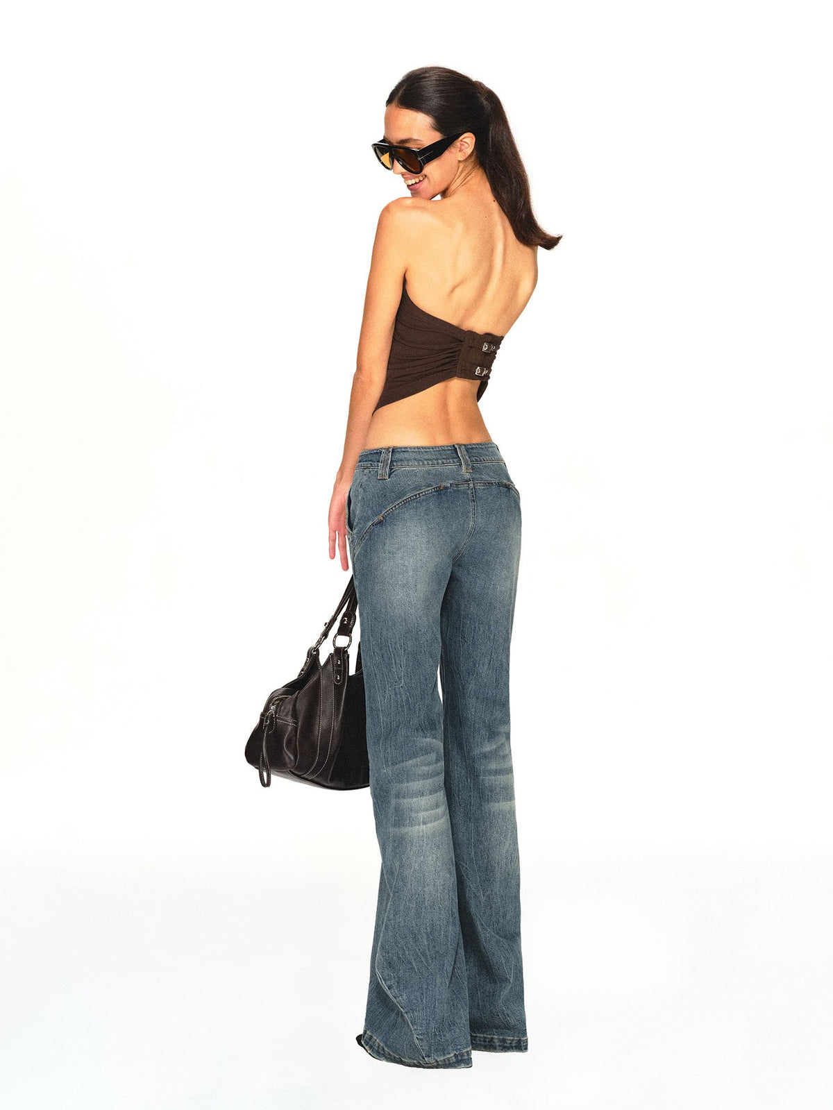 kvkv Adjustable Slim Fit Patchwork Lyocell Blend Women&