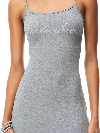 kvkv Adjustable Strap Bodycon Dress V-neck T-shirt Long Sleeve
