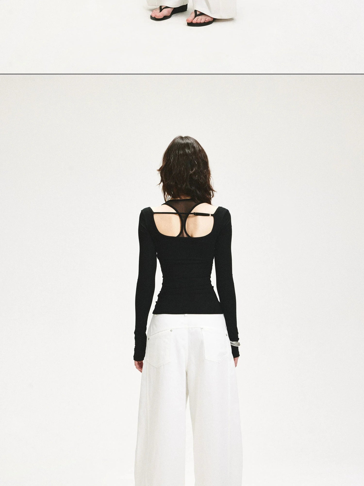 KVKV Yoga Clothing Brand - Adjustable Two Way Spliced Layered Top