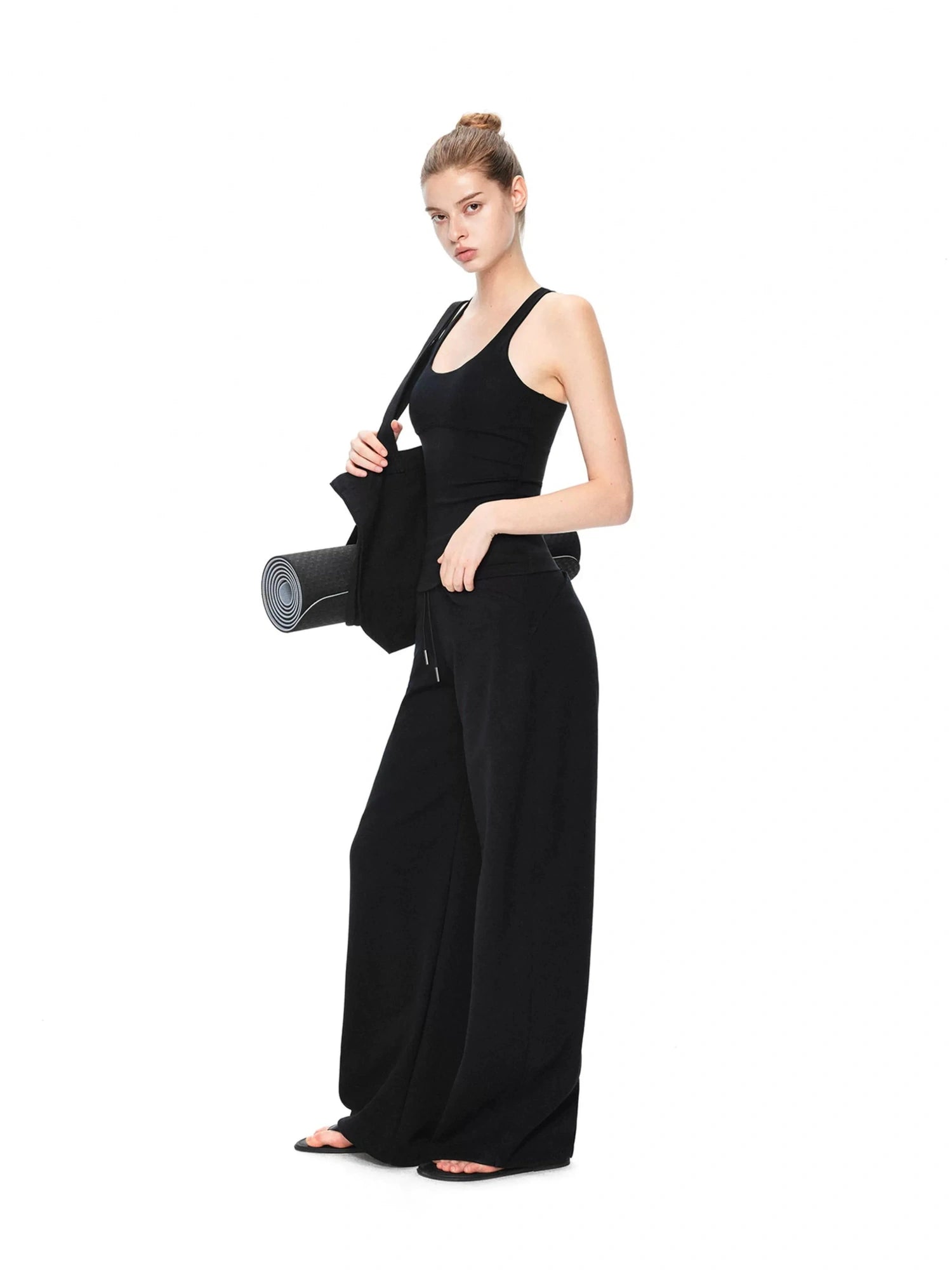 kvkv Arc Structure Wide Leg Sweatpants