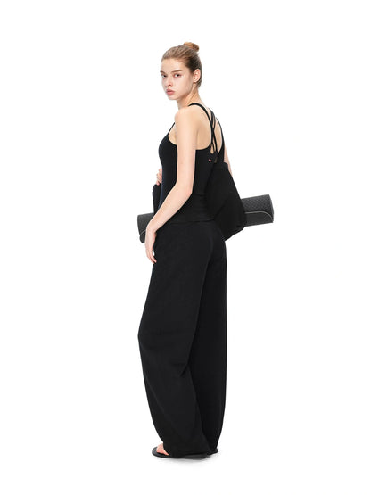 kvkv Arc Structure Wide Leg Sweatpants