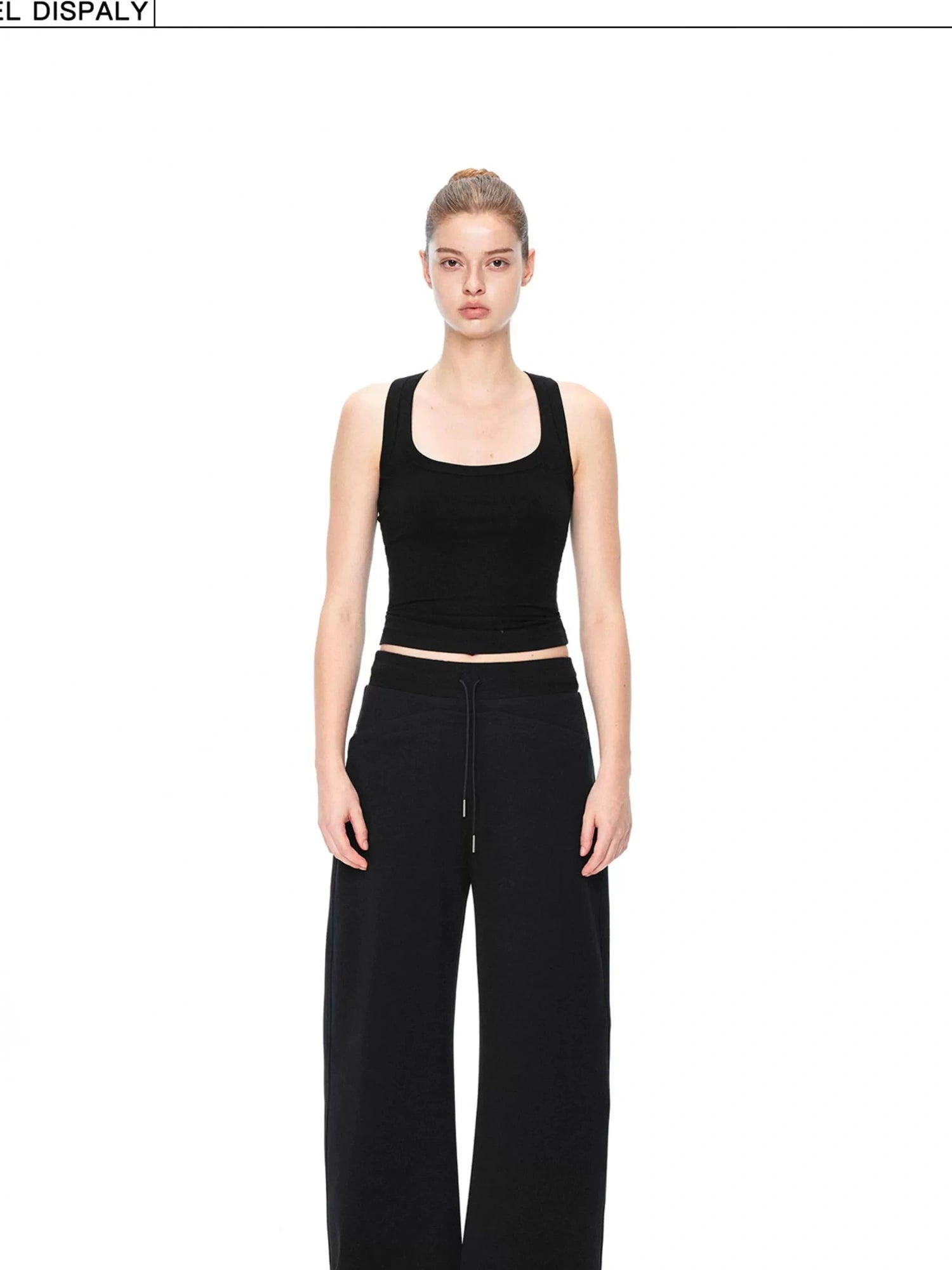 kvkv Arc Structure Wide Leg Sweatpants