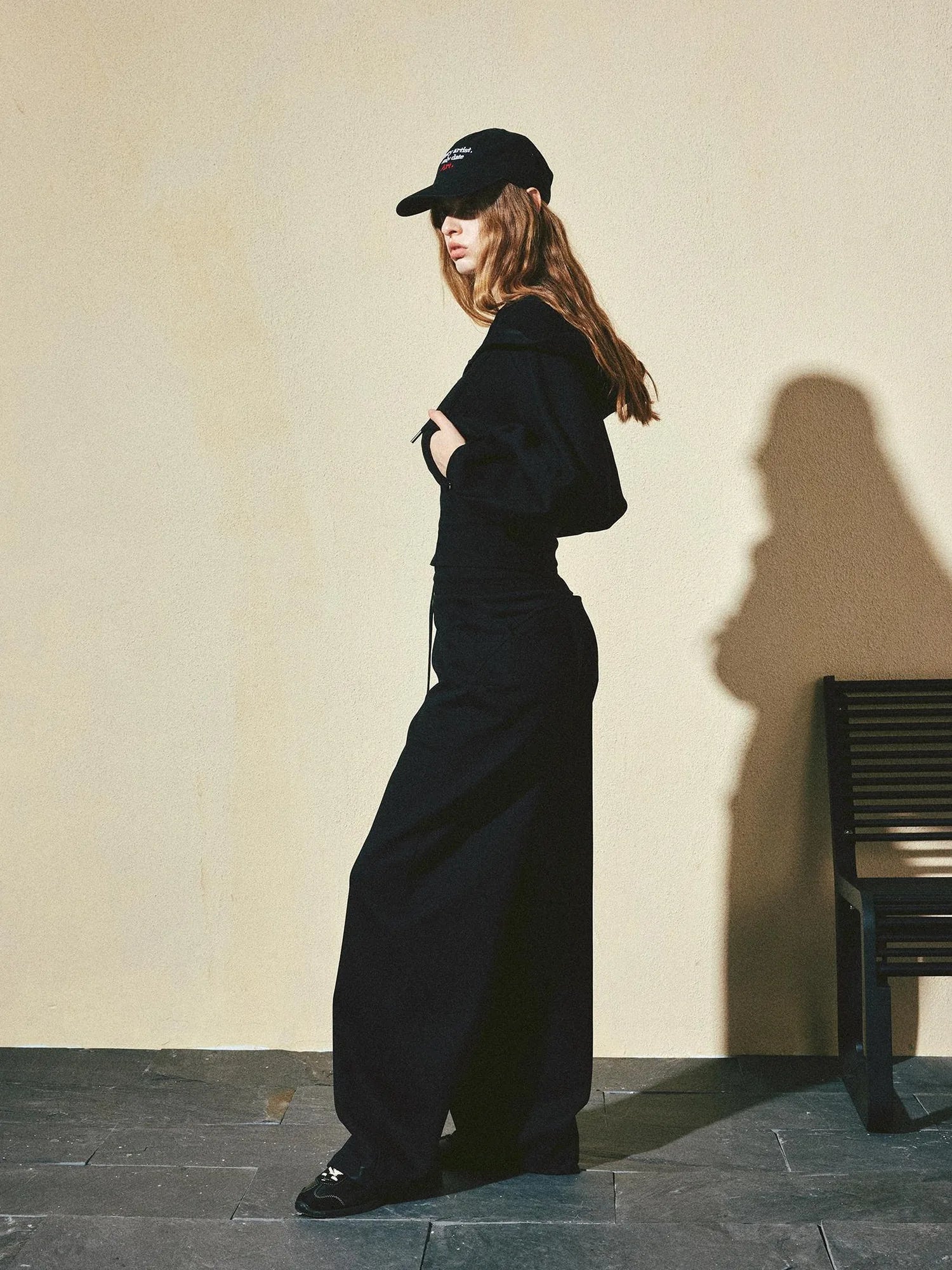 kvkv Arc Structure Wide Leg Sweatpants