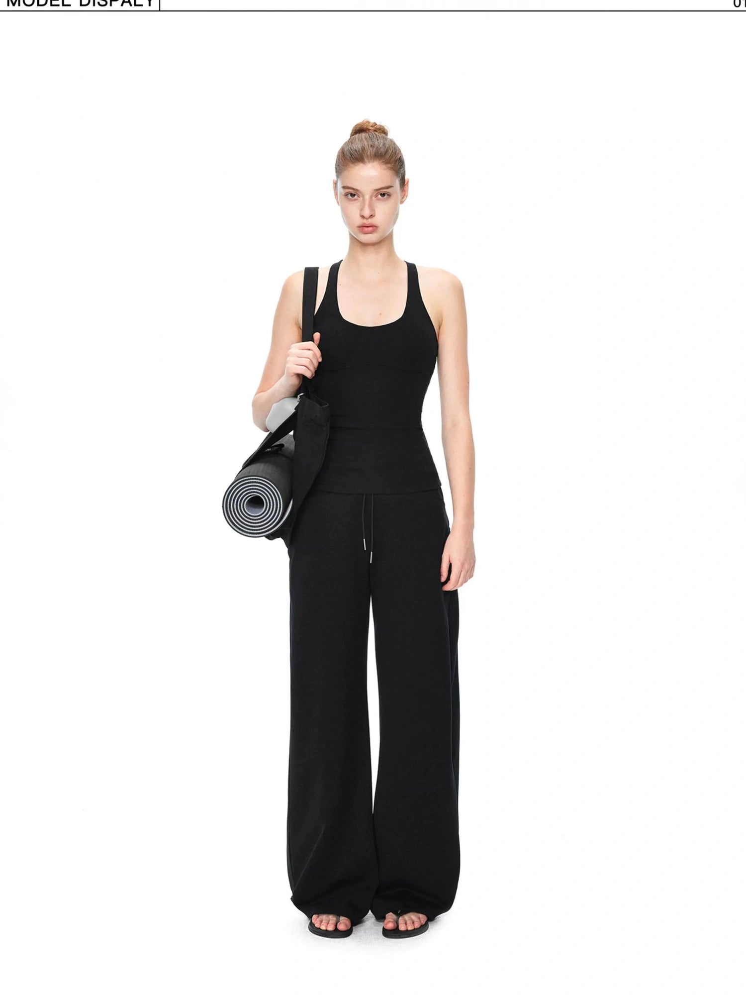 kvkv Arc Structure Wide Leg Sweatpants