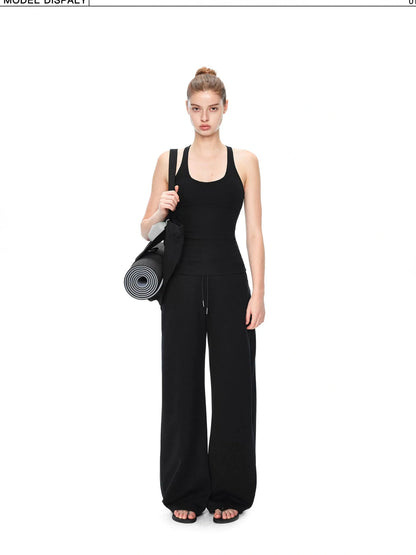 kvkv Arc Structure Wide Leg Sweatpants