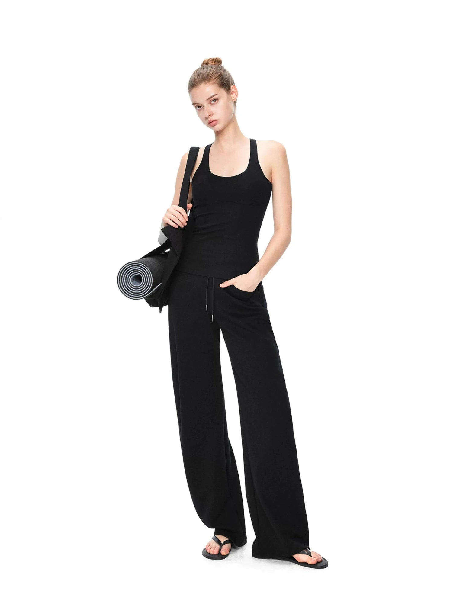 kvkv Arc Structure Wide Leg Sweatpants