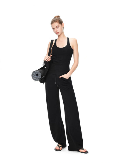 kvkv Arc Structure Wide Leg Sweatpants