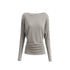 kvkv_Asymmetric_One_Shoulder_Open_Back_Button_Detail_Loose_Women&