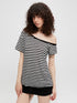 kvkv_Asymmetric_Stripe_Knit_V-neck_T-shirt_Long_Sleeve_MISSTT