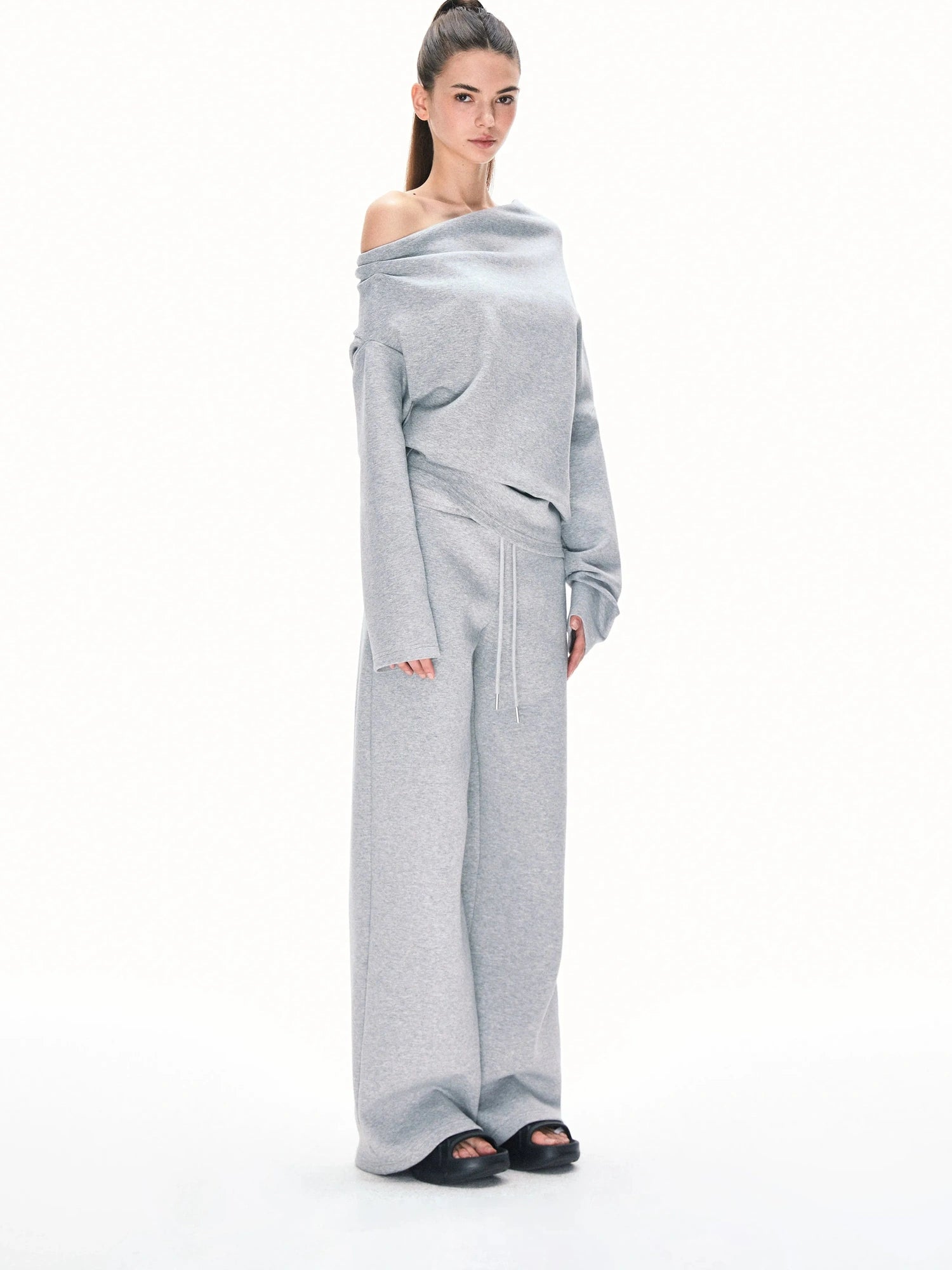 kvkv Asymmetrical Slouchy Sweatshirt