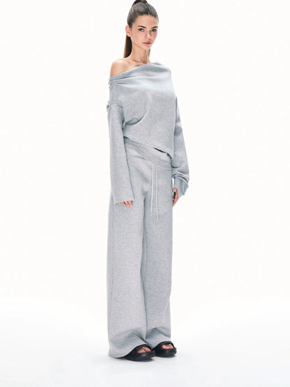 kvkv Asymmetrical Slouchy Sweatshirt