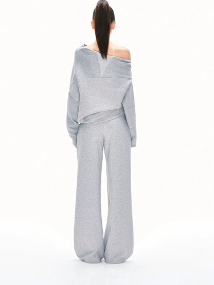 kvkv Asymmetrical Slouchy Sweatshirt