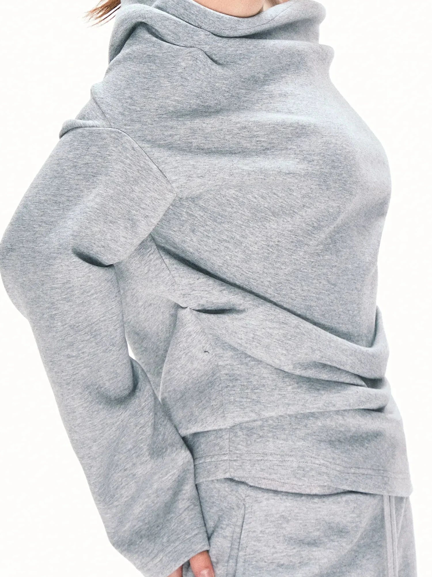 kvkv Asymmetrical Slouchy Sweatshirt
