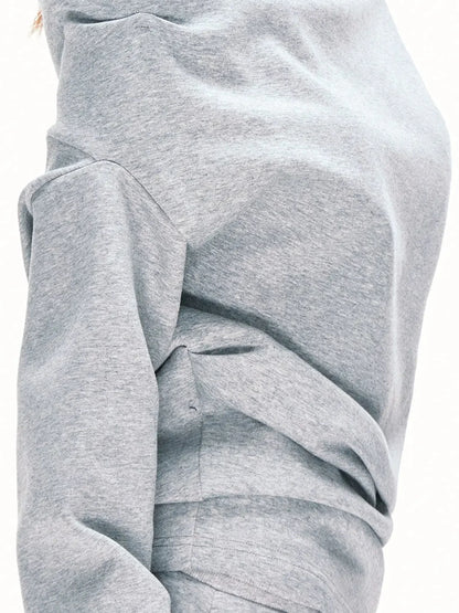 kvkv Asymmetrical Slouchy Sweatshirt