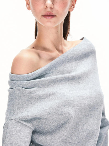 kvkv Asymmetrical Slouchy Sweatshirt